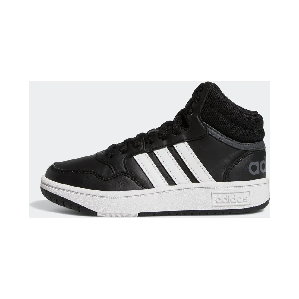 Adidas Hoops Mid Core Black / Cloud White / Grey Six (GW0402)