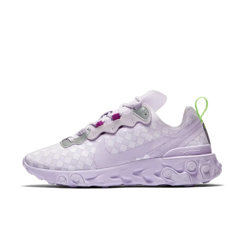 Nike Womens React Element 55 ‘Barely Grape’ (2019) (CN0146-500)