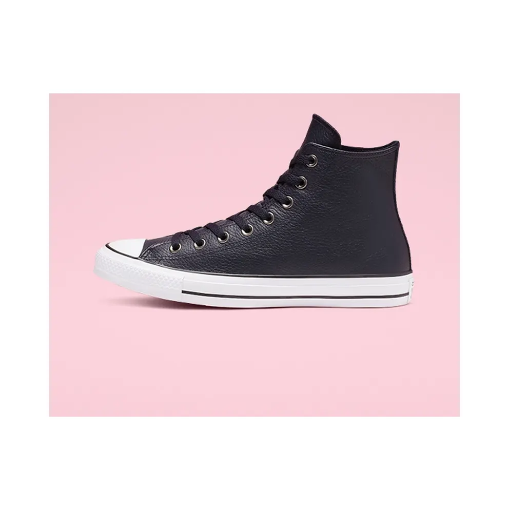 Converse Chuck Taylor All Star Hi “Leather – Dark Obsidian Blue/White/Black” (165189C)