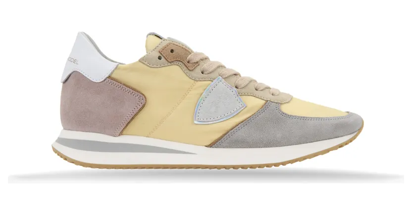 Philippe Model Mondial Pop “Yellow/Burgundy/Grey” (TZLD WP26)