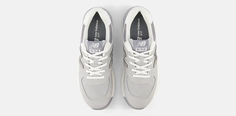New Balance 574 Greens v2 Light Grey (WG574LG)
