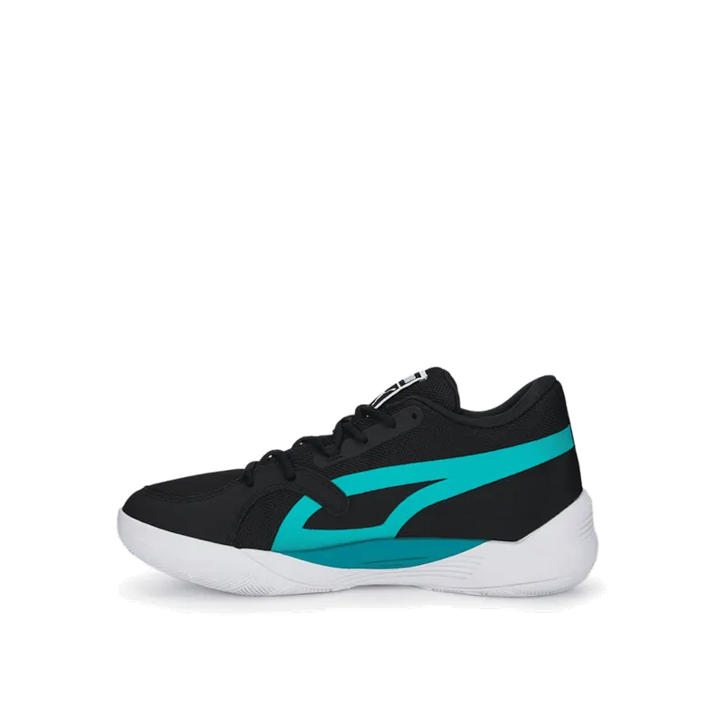 Men’s PUMA Trc Blaze Court Black/Deep Aqua (376582-16)