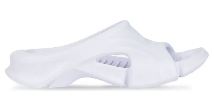 Balenciaga Mold Slide Sandal White (653873W3CE29000)
