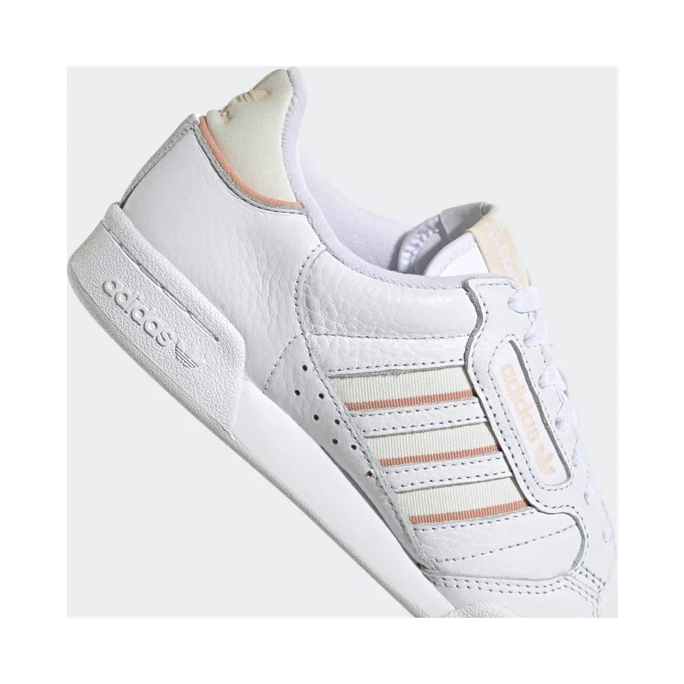 Adidas Continental 80 Stripes Cloud White / Off White / Bliss Orange (GX4432)