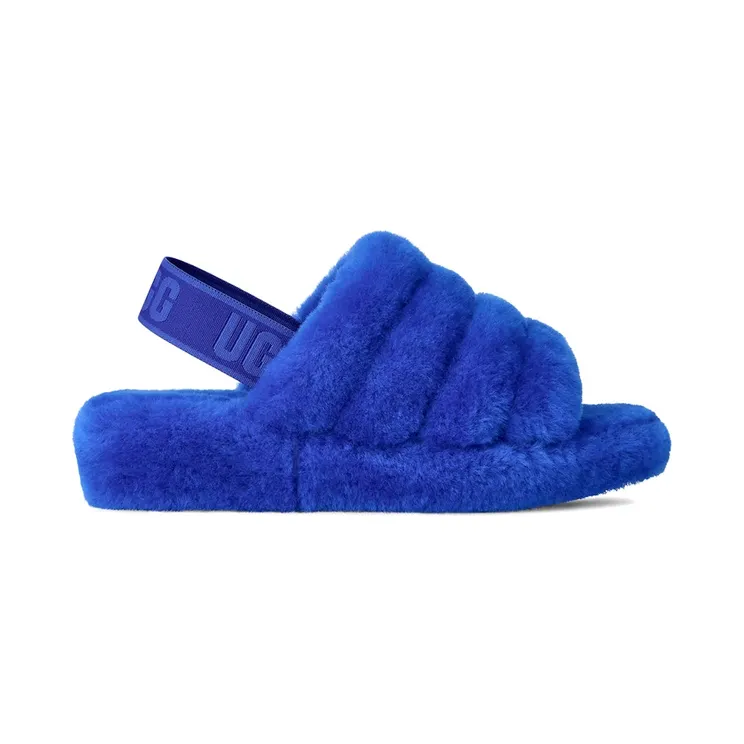 UGG Fluff Yeah Slide Regal Blue Dazzling Blue (1095119-RDZ)
