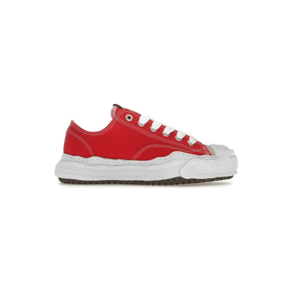 Maison Mihara Yasuhiro Hank OG Sole Canvas Low Red (A05FW702-RED)