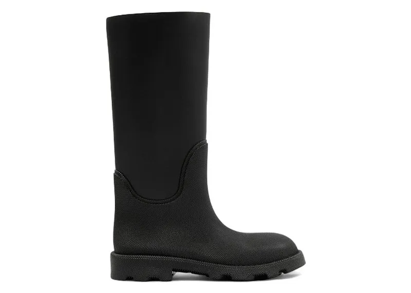 Burberry Marsh Rain High Boots Black (8074596)