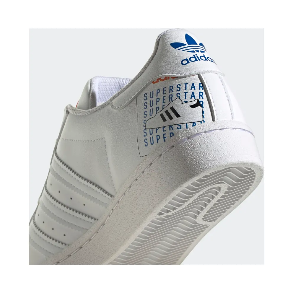 Adidas Superstar Cloud White / Blue / Orange (GX2717)