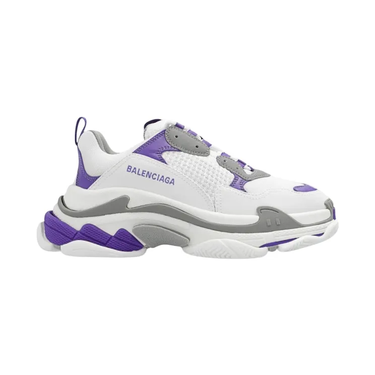 Balenciaga Triple S White Purple (524039-W2FW5-9551)