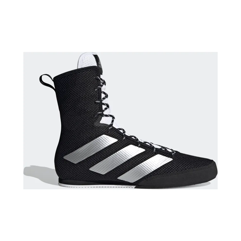adidas Box Hog 3 Schuh Core Black / Silver Metallic / Cloud White (FX0563)