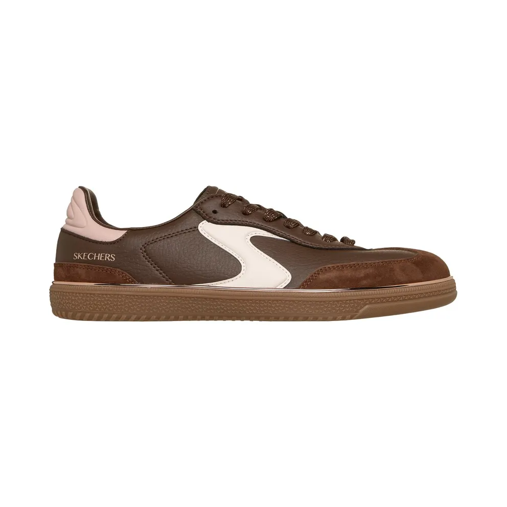 Skechers Hotshot – Living Luxe Sneaker Bruin/Rosa