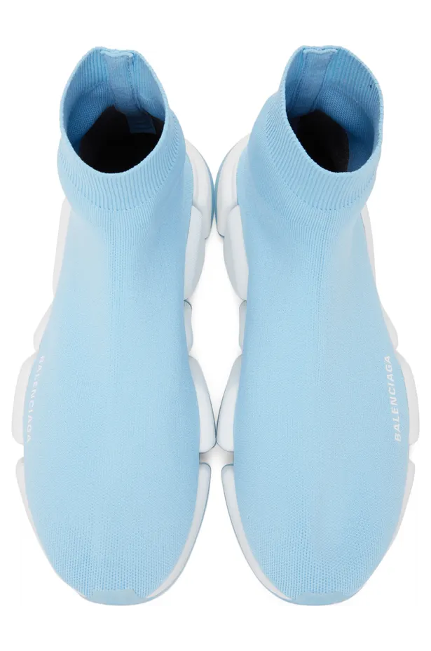 Balenciaga Blue Speed 2.0 Sneakers (654020-W2DI2-4190) (5)