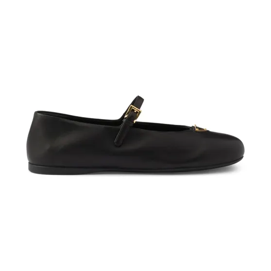 Prada Suede Leather Ballets 1F793N038F0002