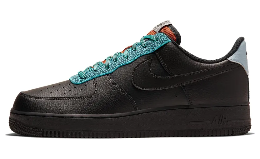 Nike Air Force 1 ’07 LV8 4 ‘Black Obsidian Mist’ Black/Black/Obsidian Mist (CK4363-001)