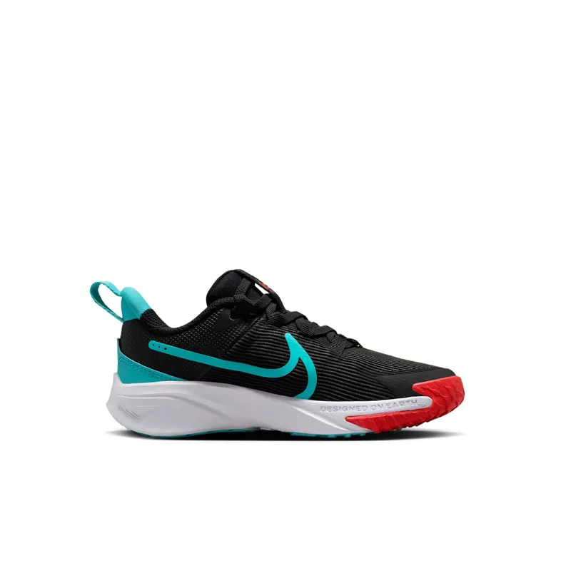 Nike Star Runner 4 Black Bright Crimson White Dusty Cactus (DX7614-009)