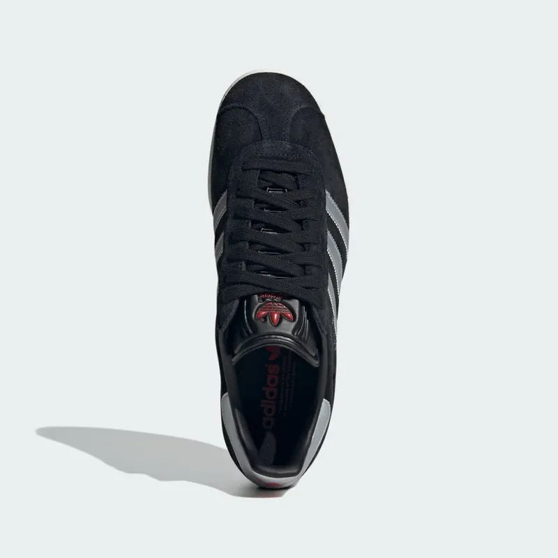 adidas Gazelle Core Black / Silver Metallic / Off White (IF1826)
