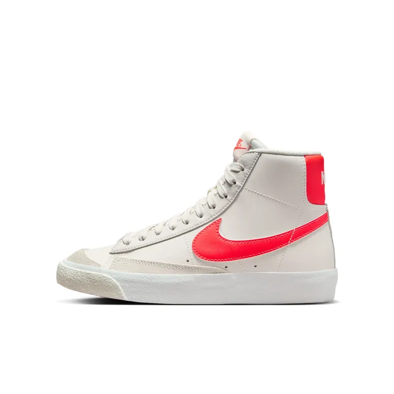 Nike Blazer Mid ’77 GS “Phantom Bright Crimson” (DA4086-011)