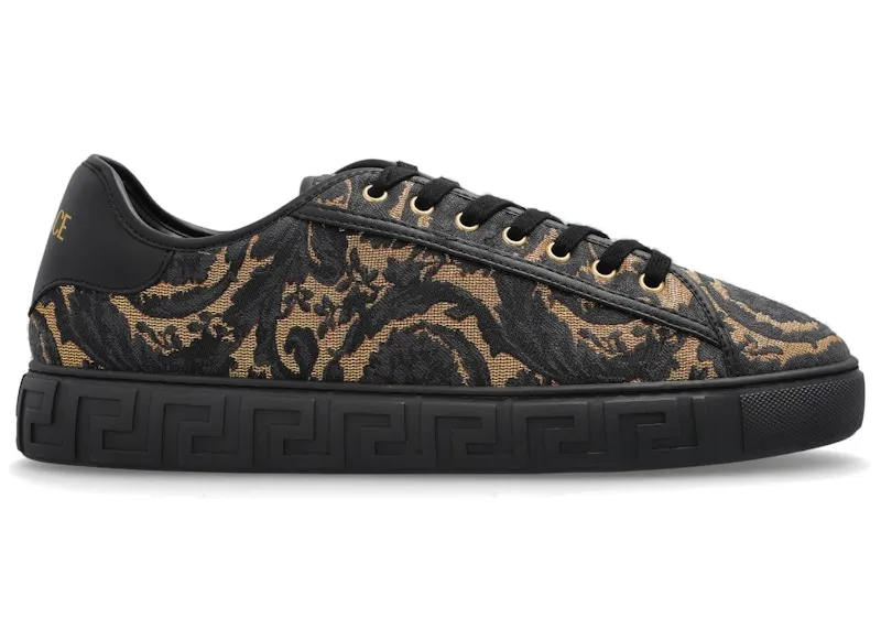 Versace Greca Black Barocco Jacquard (1014460 1A14483 6X79V)