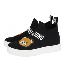 Moschino High Socken Sneakers Teddy Patch (MNT67505MK066)