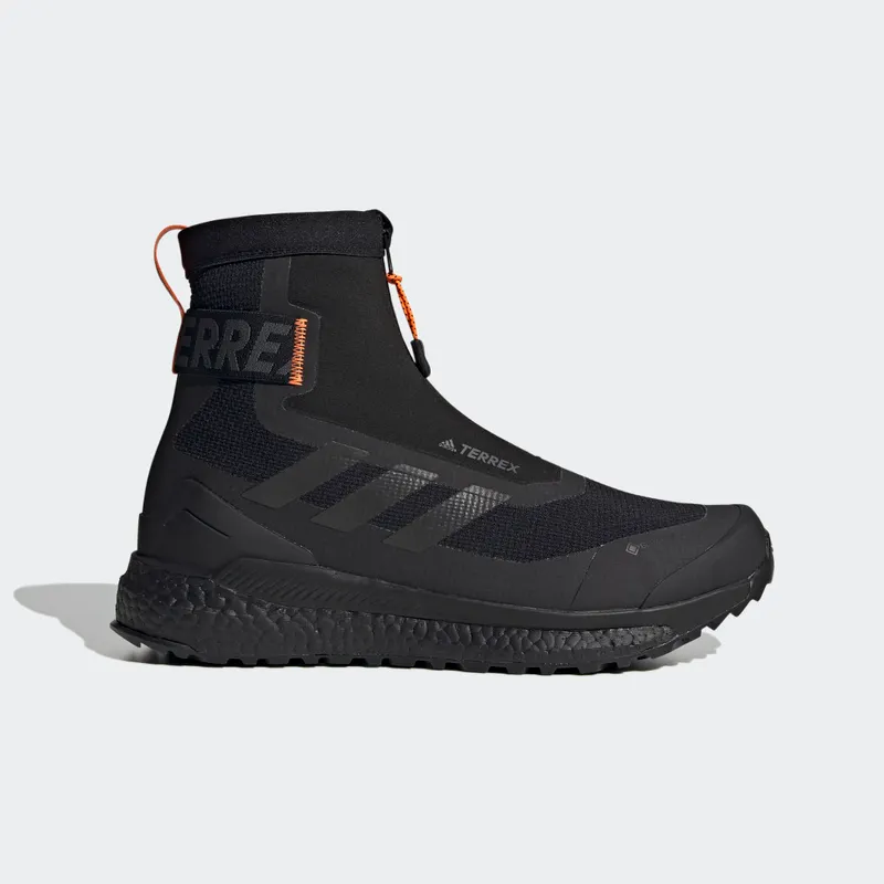 adidas Terrex Free Hiker COLD.RDY Mountaineering Boots Core Black / Core Black / Orange (FU7217)