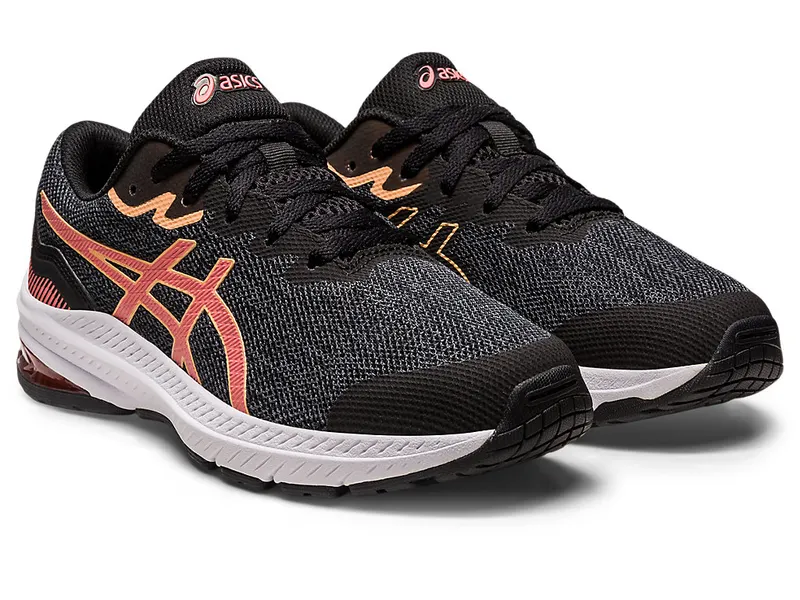 Asics GT-1000 11 GS Black/Papaya (1014A237.009)