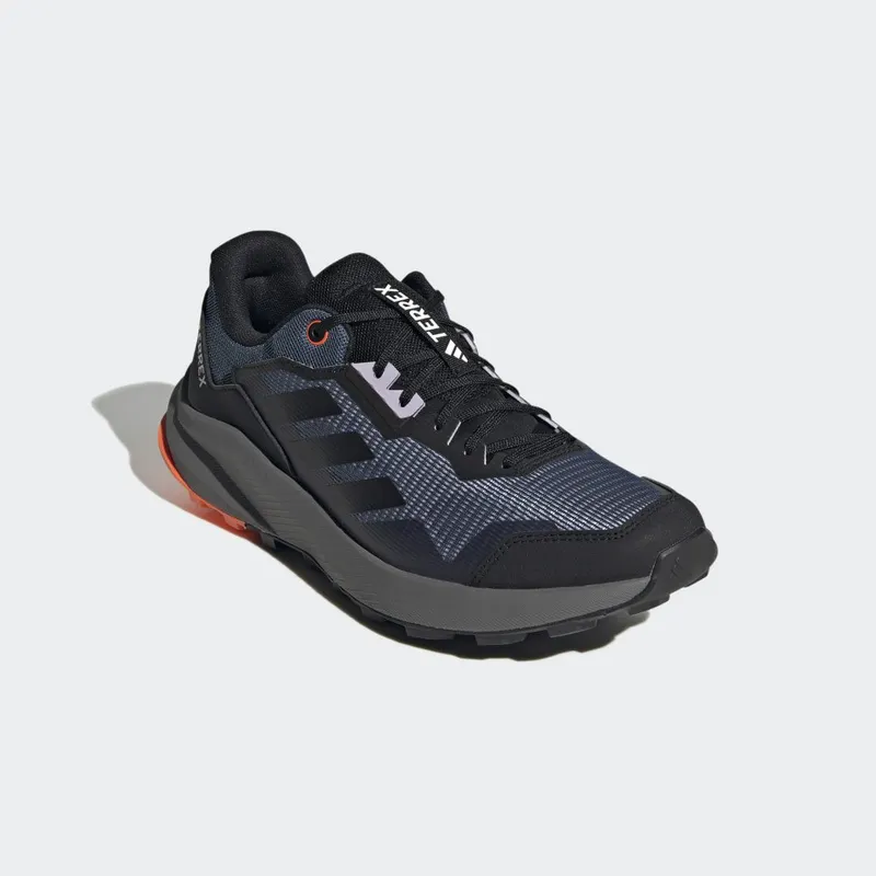 adidas Terrex Trail Rider Trail Running Wonder Steel / Core Black / Impact Orange (HR1157)