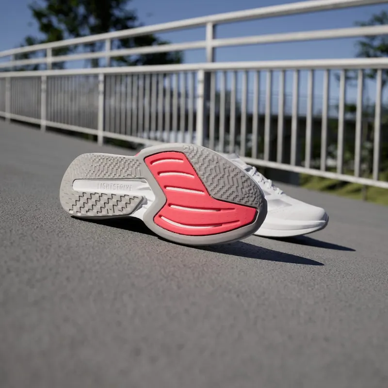 Adidas Duramo Speed 2 Running Shoes Cloud White / Silver Metallic / Lucid Red (IF9392)