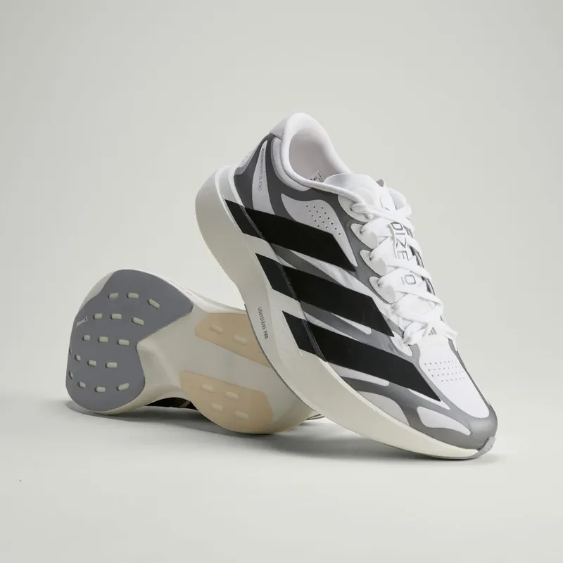 Adidas ADIZERO EVO SL EXO Cloud White / Core Black / Iron Metallic (KI4763)