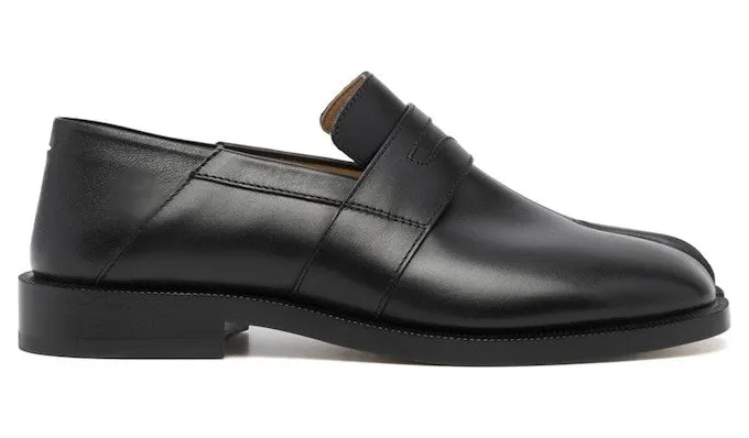 Maison Margiela Tabi Penny Loafters Foldable Back Slip On Black (S39WR0021 P4165 T8013)