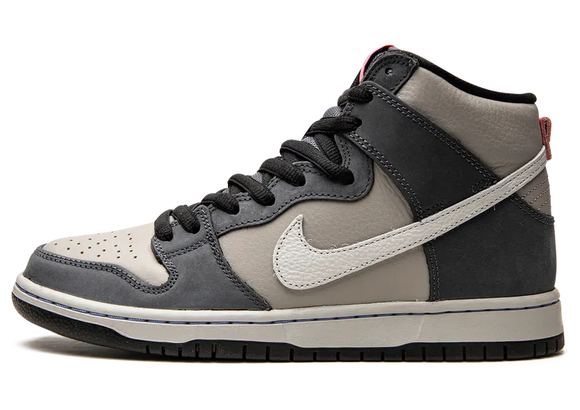 Nike SB Dunk High Medium Grey Pink (DJ9800-001)