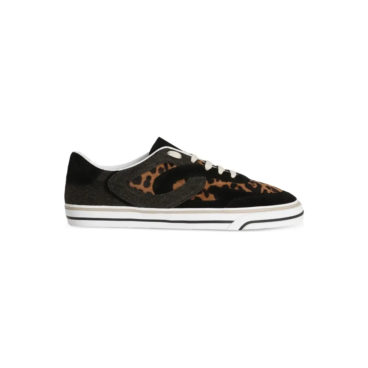 Dolce & Gabbana Dolce & Gabbana Pony DG Sailing met luipaardprint “Black” (CS2385AY815)