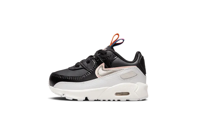 Nike Air Max 90 Leather SE TD “Off Noir Metallic Pewter” (DJ0416-001)