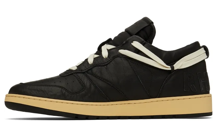 Rhude SSENSE Exclusive Black Rhecess Low Sneakers (RHSS22FO23178372) (3)