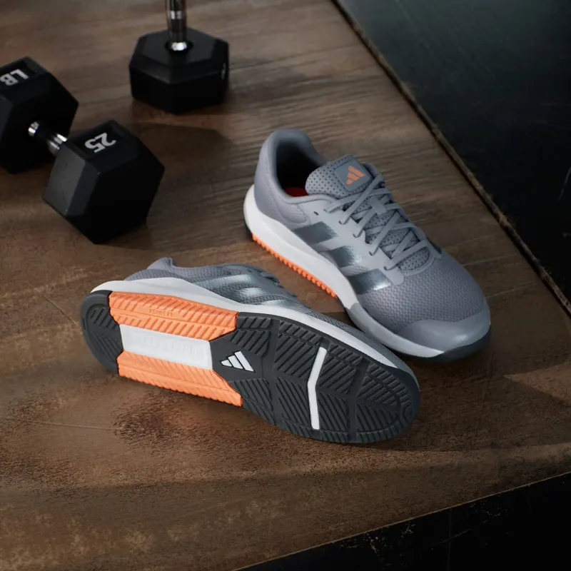 Adidas Dropset Base Training Grey / Grey Five / Lucid Orange (JQ1449)