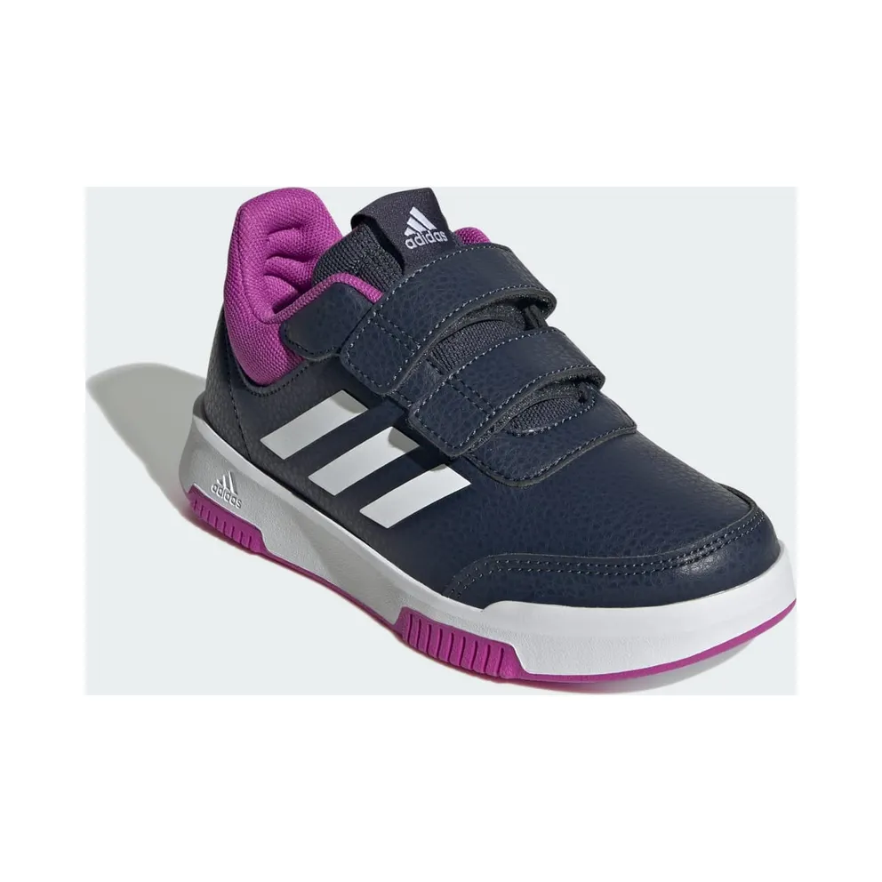 Adidas Tensaur with Velcro Shadow Navy / Cloud White / Flash Pink (JH9541)