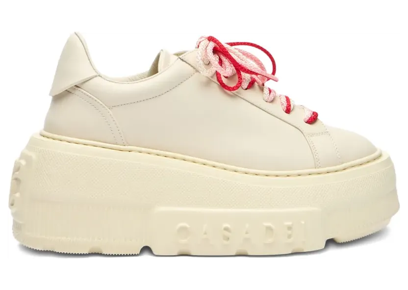 Casadei Nexus sneakers met plateauzool – Beige (2X094B0701C2985)