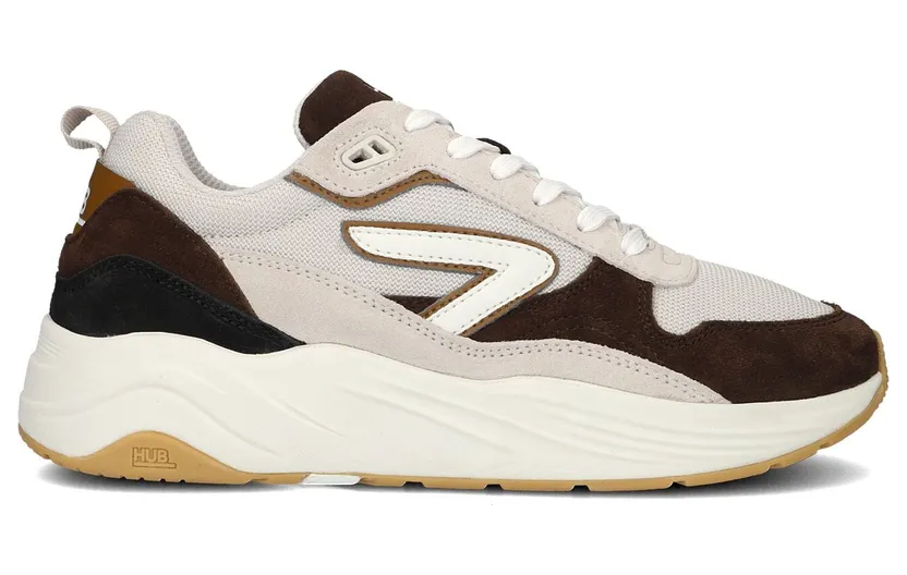 Hub sneaker Donkerbruin (M6104S43-S23 D82)