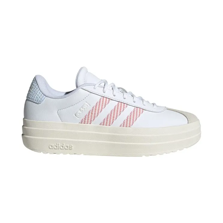 adidas VL Court Bold Cloud White Preloved Scarlet Glow Blue (JQ9984)