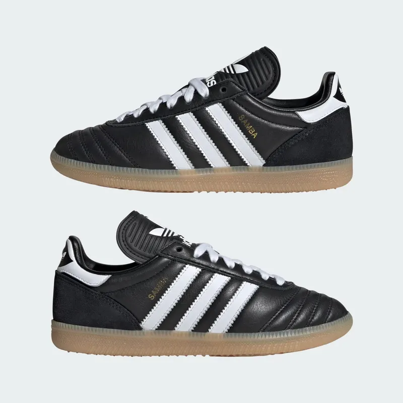 Adidas Samba JP Kids Core Black / Cloud White / Gum (JQ1326)