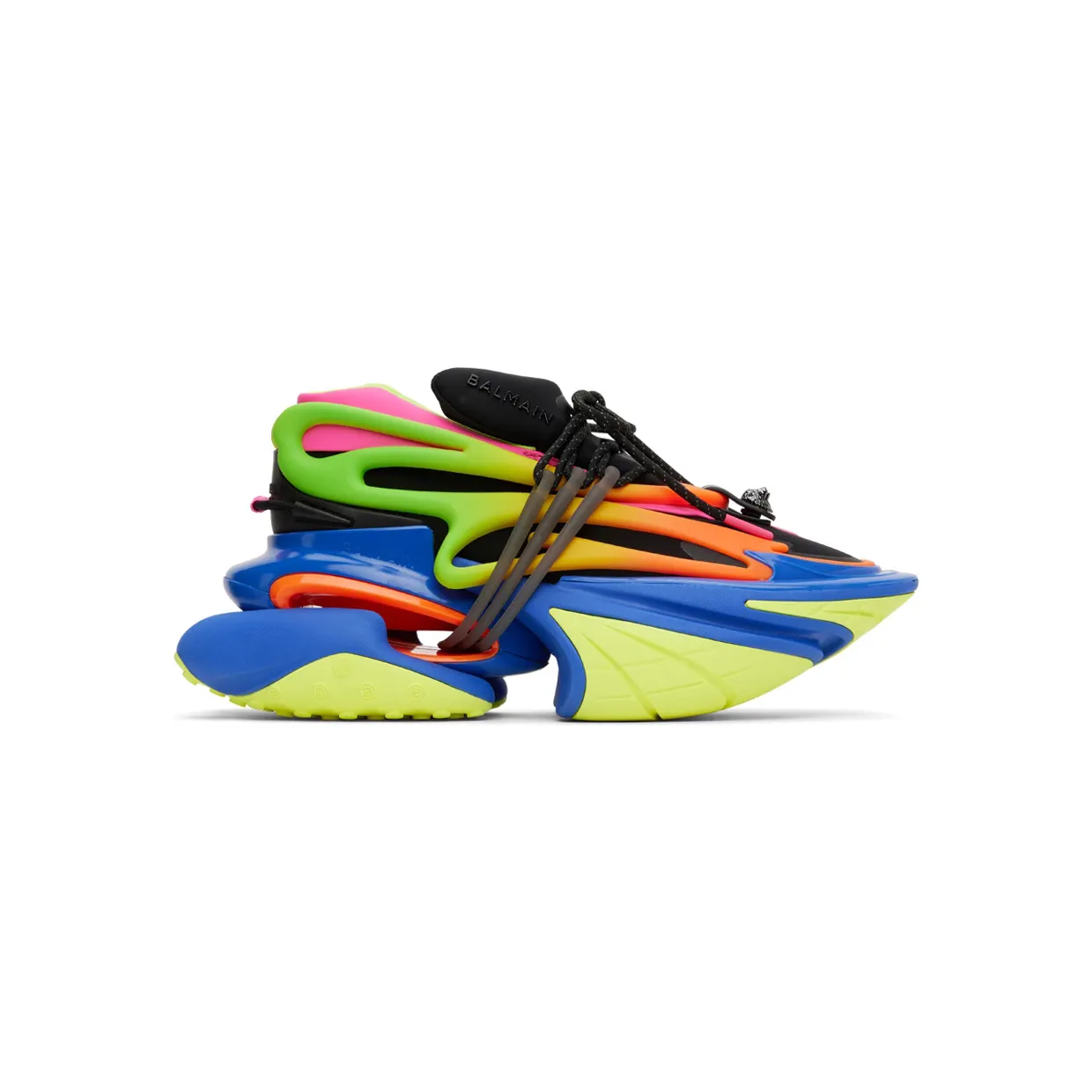 Balmain Multicolor Unicorn Low-Top Sneakers (YM1VJ309KNHC)