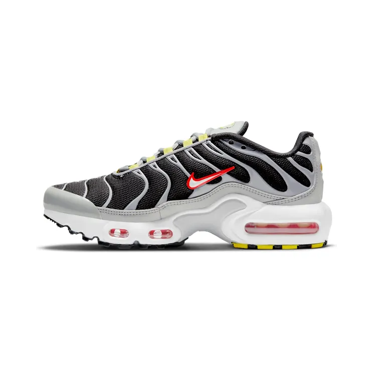 Nike Air Max Plus Dark Smoke Grey (GS) “Dark Smoke Grey / Light Smoke Grey / High Voltage / White” (CD0609-013)
