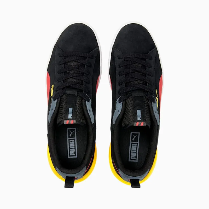 Puma Suede Bloc Black/Pink (381183-03)