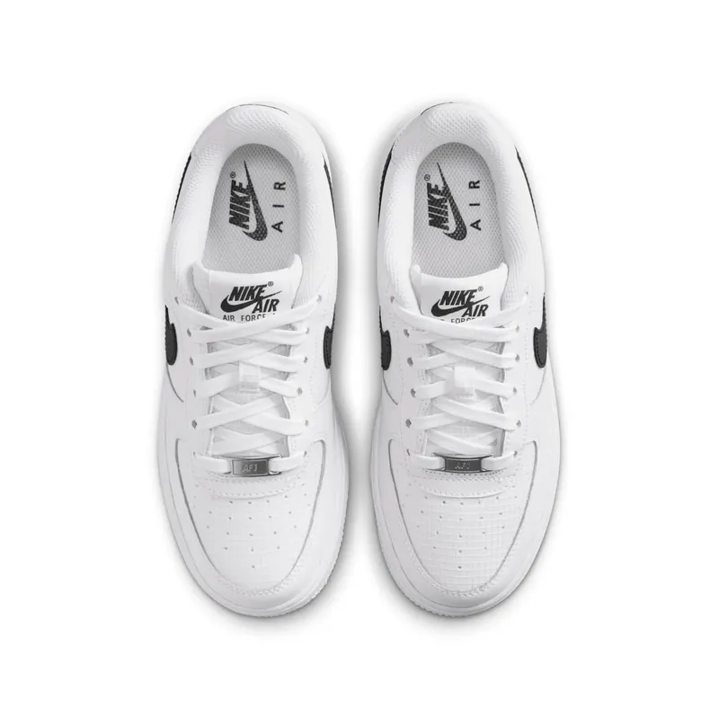 Nike Air Force 1 White/White/Black (IR3992-100)