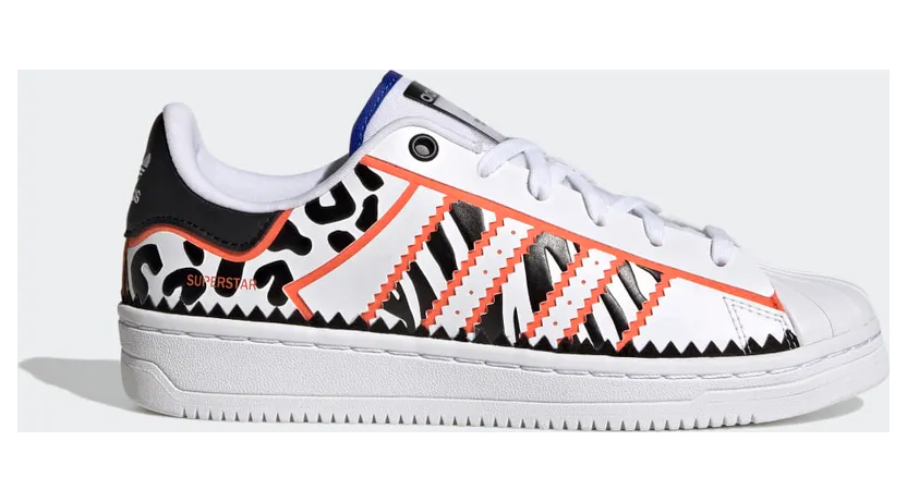 adidas Superstar OT Tech Cloud White / Core Black / True Orange (GW0523)