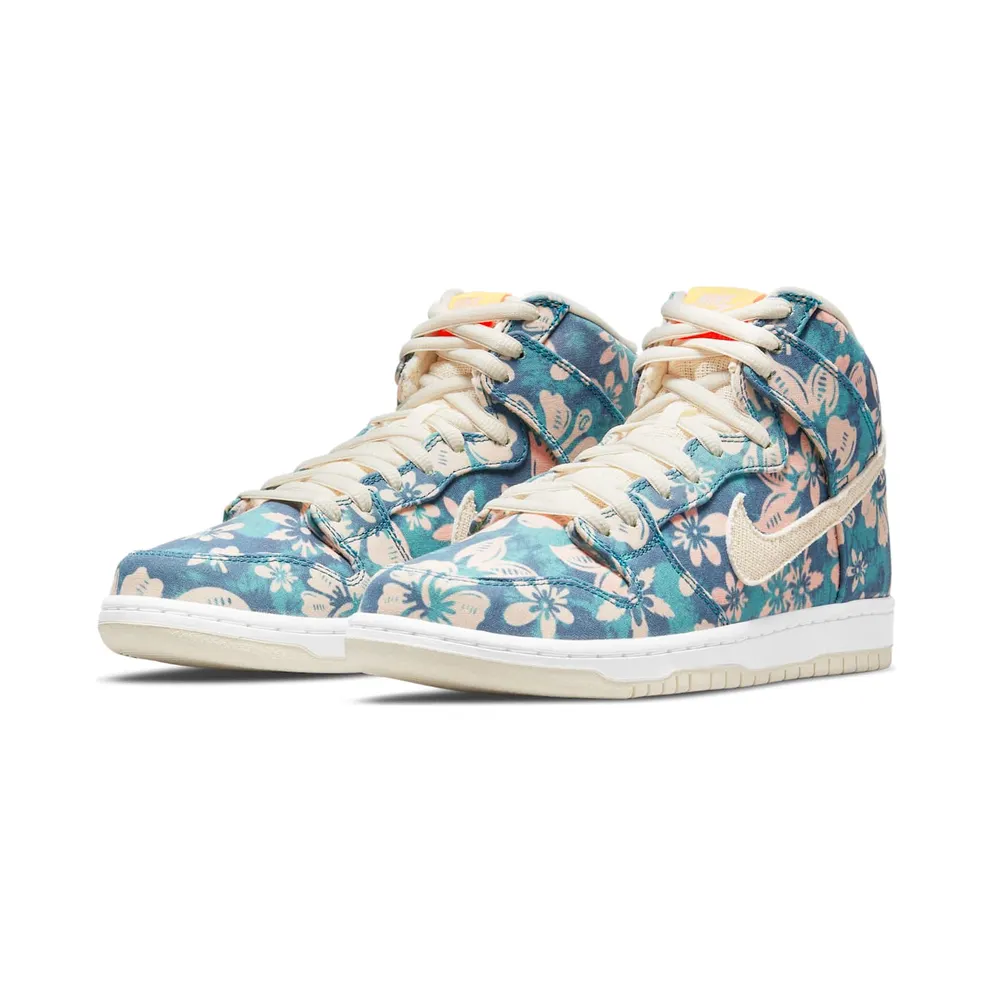 Nike SB Dunk High Hawaii – “Sail / Blue / Green Aqua” (CZ2232-300)