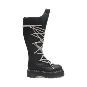 Dr. Martens 1460 DRKSHDW Quad Sole Pentalace Boot Rick Owens Black (DW02E6811 0001 09)