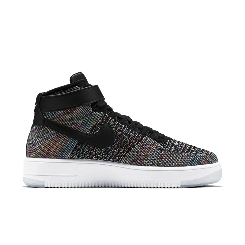 Nike Air Force 1 Ultra Flyknit Mid Multi-Color 2.0 Pink Blast/Black-White (817420-601)