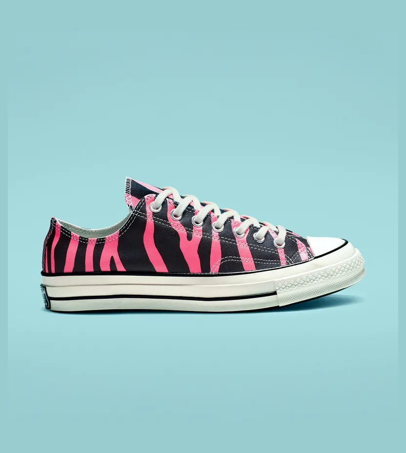 Converse Chuck 70 OX Zebra – Black Pink (164409C)