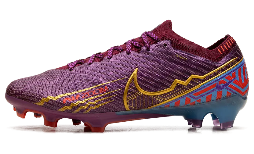 Nike Zoom Mercurial Vapor 15 Elite KM FG Cleats “Mbappe Dark Beetroot” (DR9996-694)