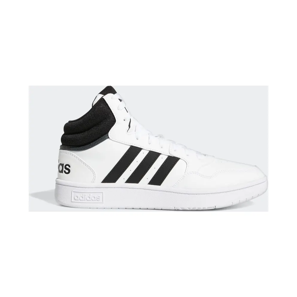 adidas Hoops 3.0 Mid Classic Vintage Schuh Core Black / Core Black / Cloud White (GW3019)